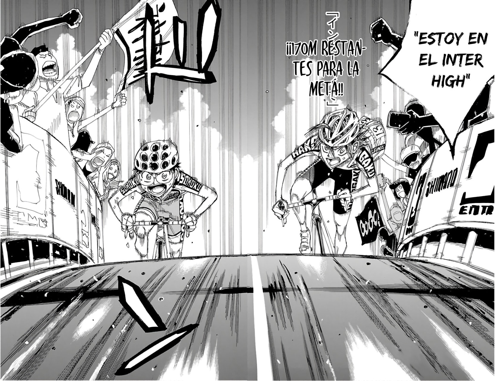 Yowamushi Pedal Capitulo 538: Pendiente página 3