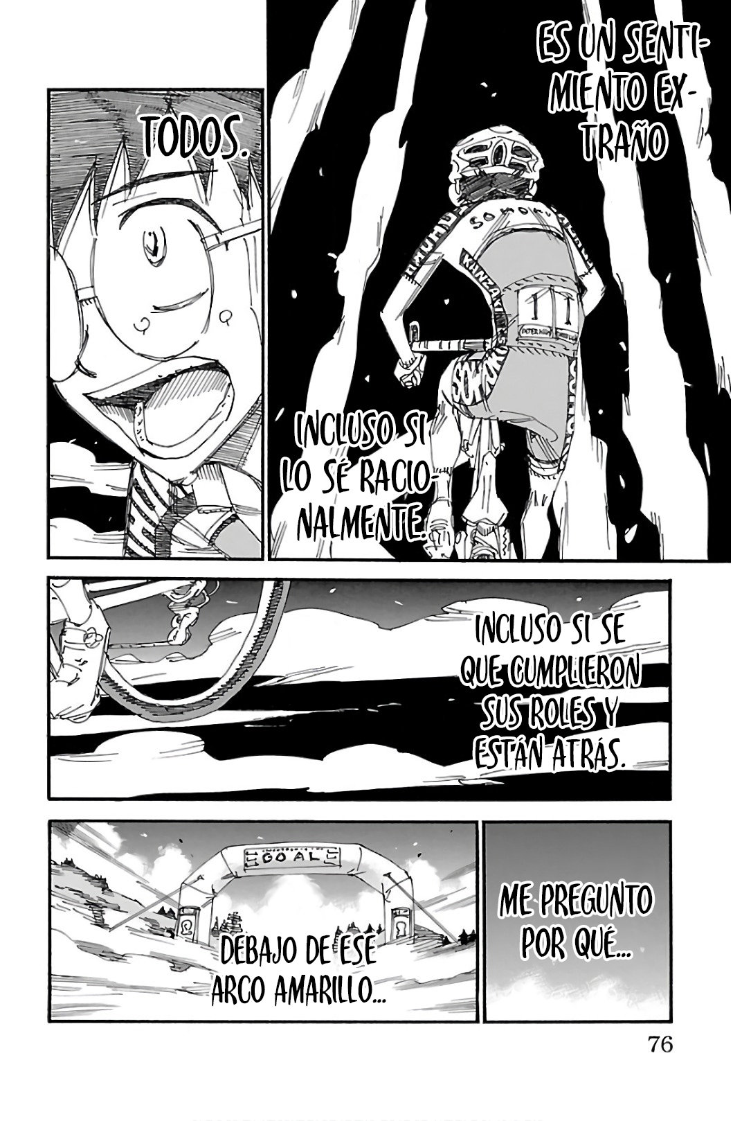 Yowamushi Pedal Capitulo 539: El último esfuerzo página 10