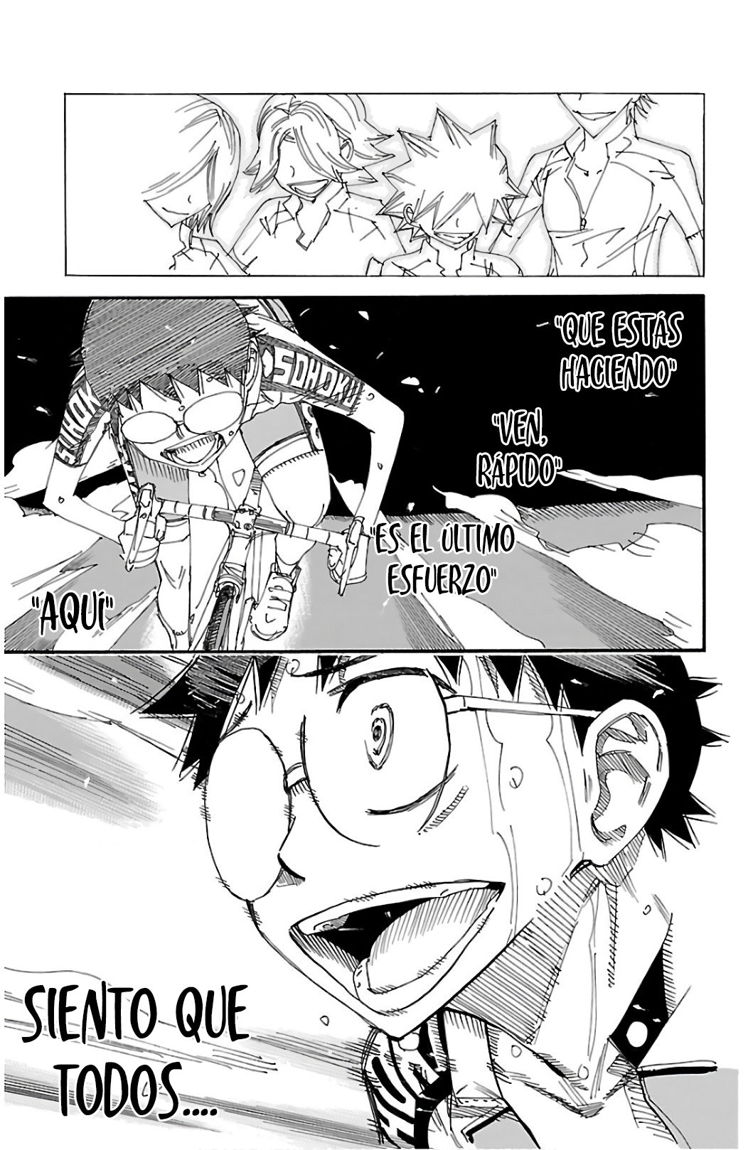 Yowamushi Pedal Capitulo 539: El último esfuerzo página 11