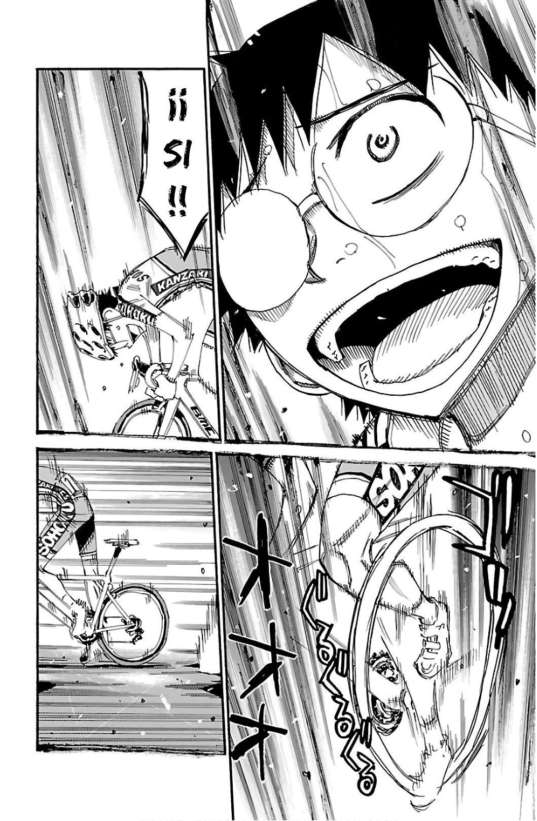 Yowamushi Pedal Capitulo 539: El último esfuerzo página 12