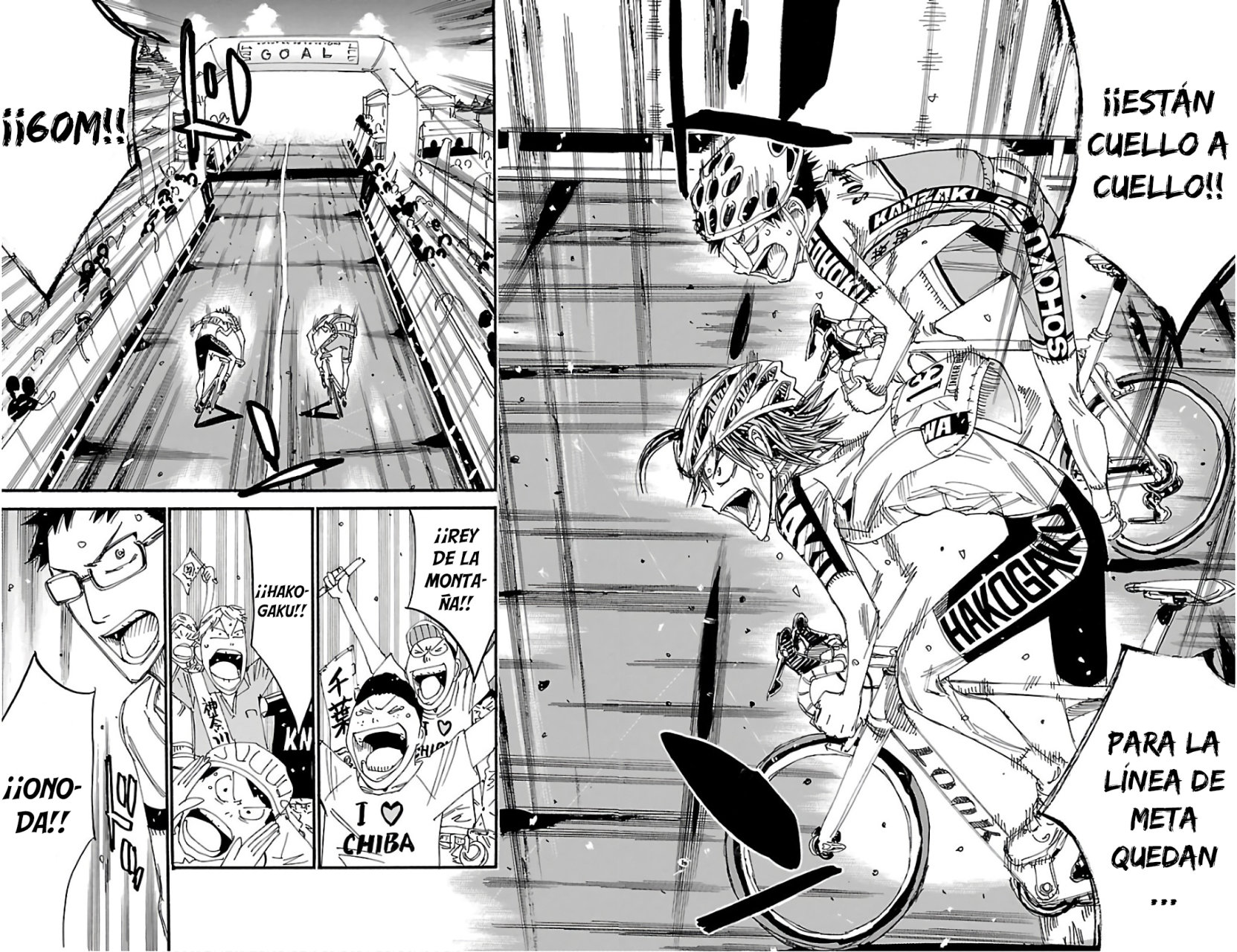 Yowamushi Pedal Capitulo 539: El último esfuerzo página 14