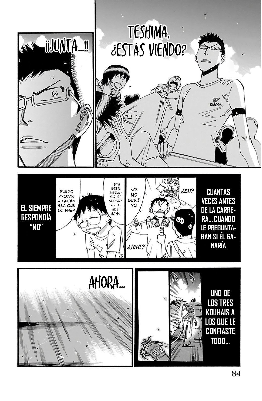 Yowamushi Pedal Capitulo 539: El último esfuerzo página 15