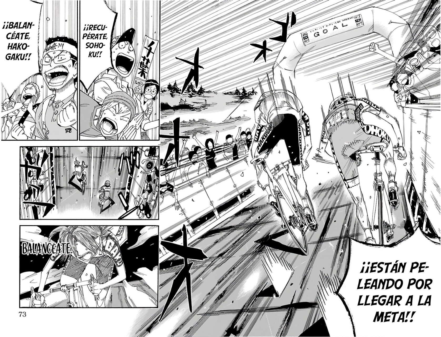 Yowamushi Pedal Capitulo 539: El último esfuerzo página 7
