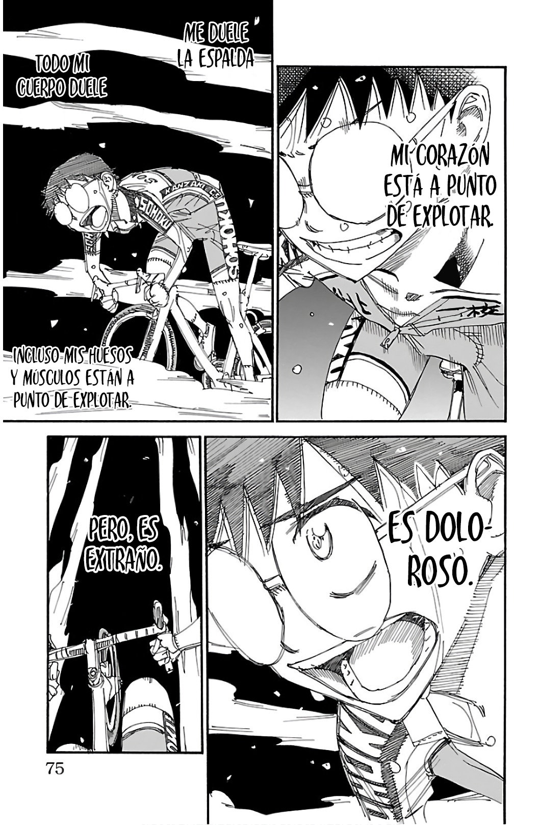 Yowamushi Pedal Capitulo 539: El último esfuerzo página 9