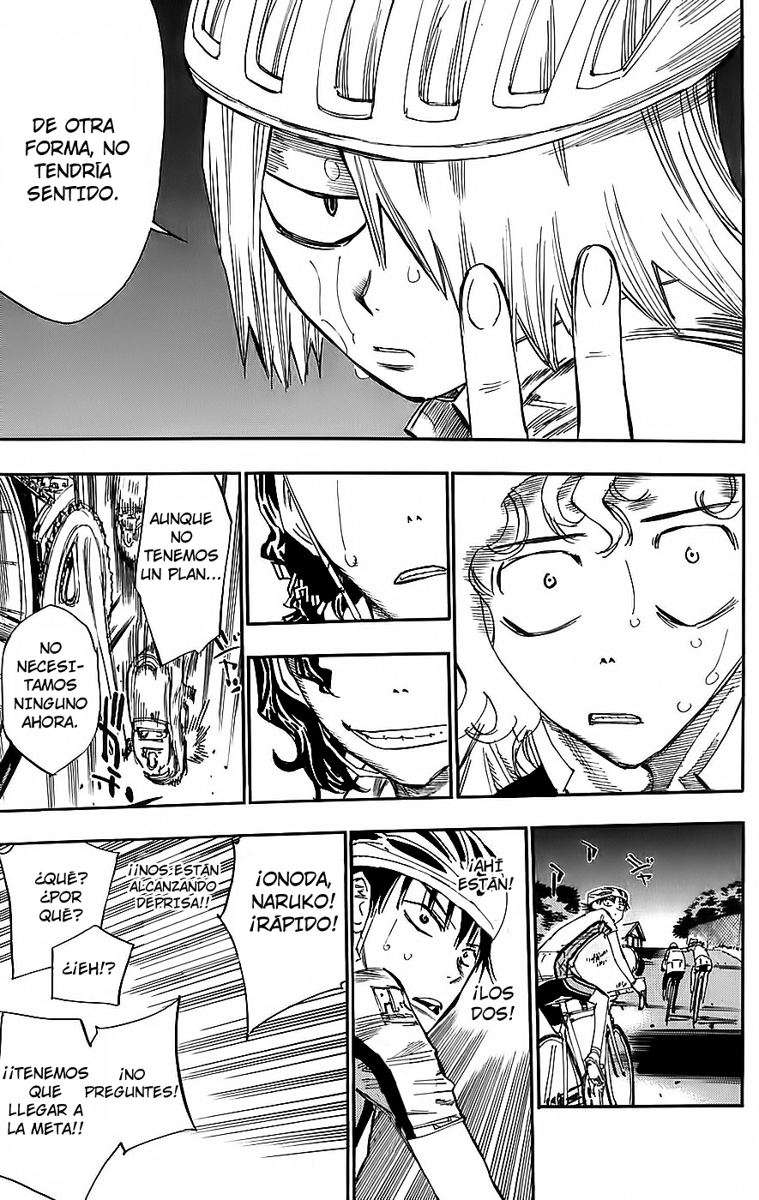 Yowamushi Pedal Capitulo 54: Sin ideas página 15