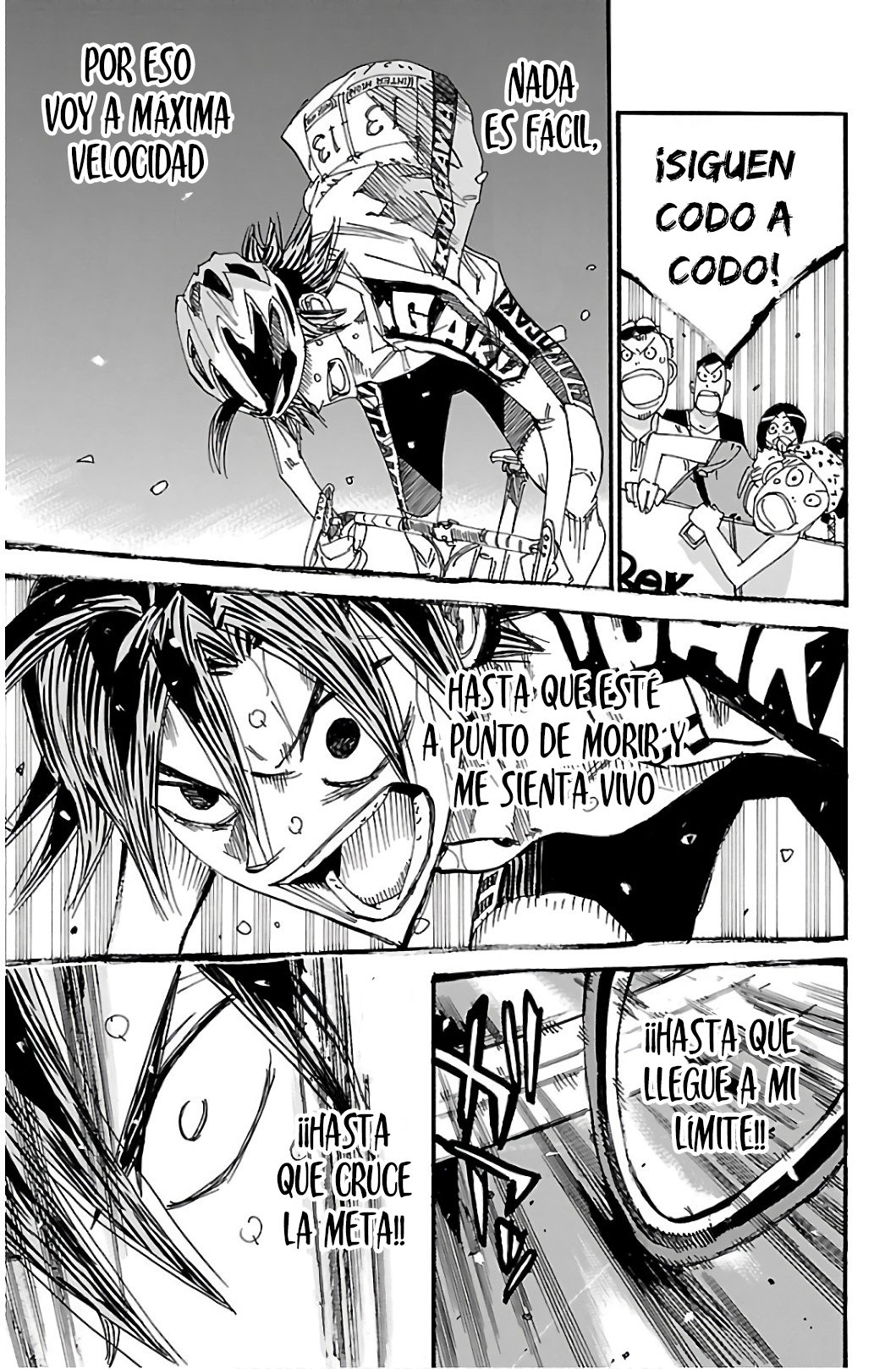 Yowamushi Pedal Capitulo 540: El que alzó su mano al cielo. página 12