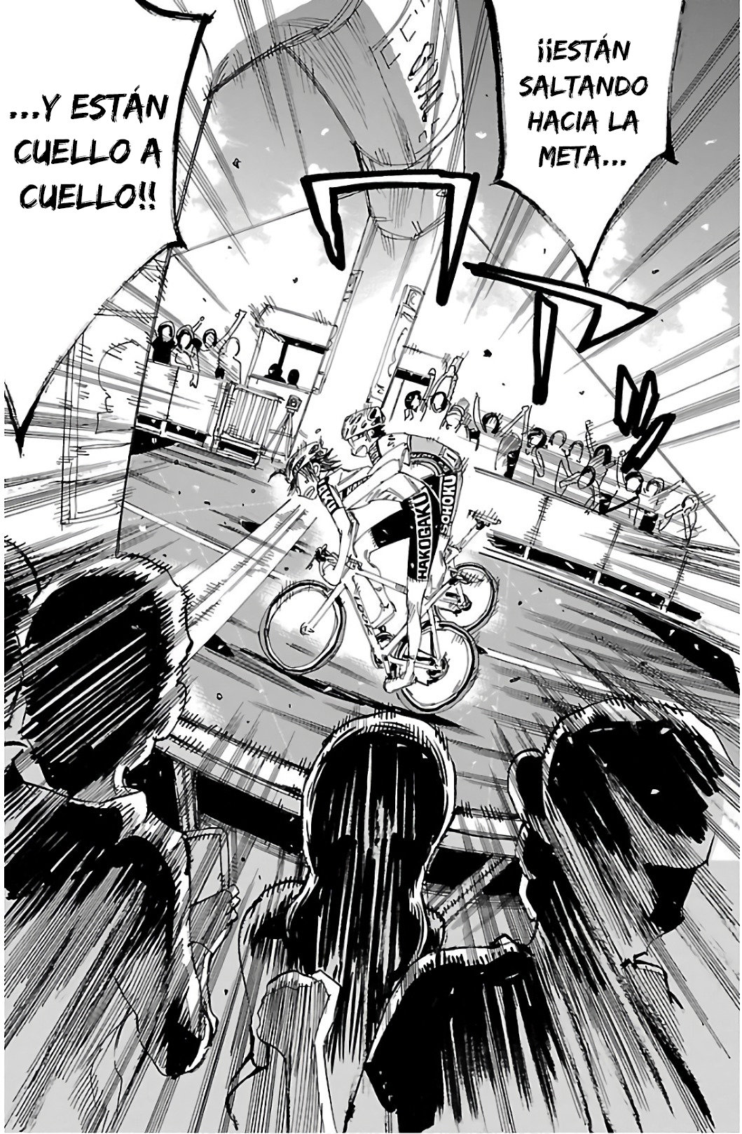 Yowamushi Pedal Capitulo 540: El que alzó su mano al cielo. página 14
