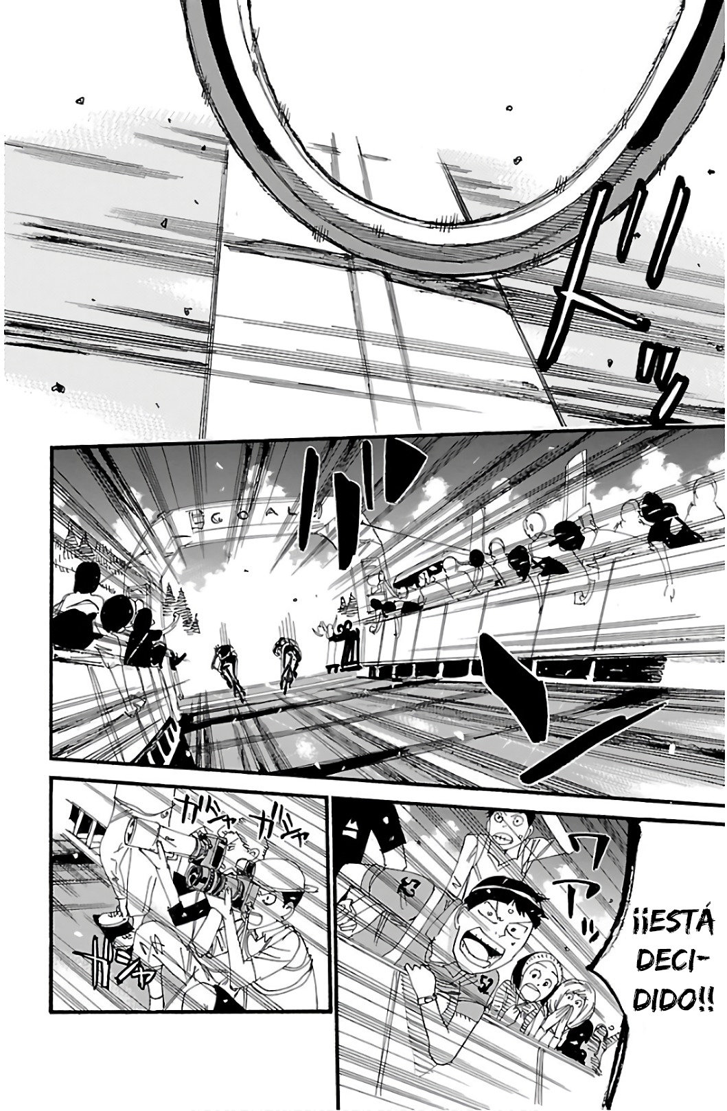 Yowamushi Pedal Capitulo 540: El que alzó su mano al cielo. página 15