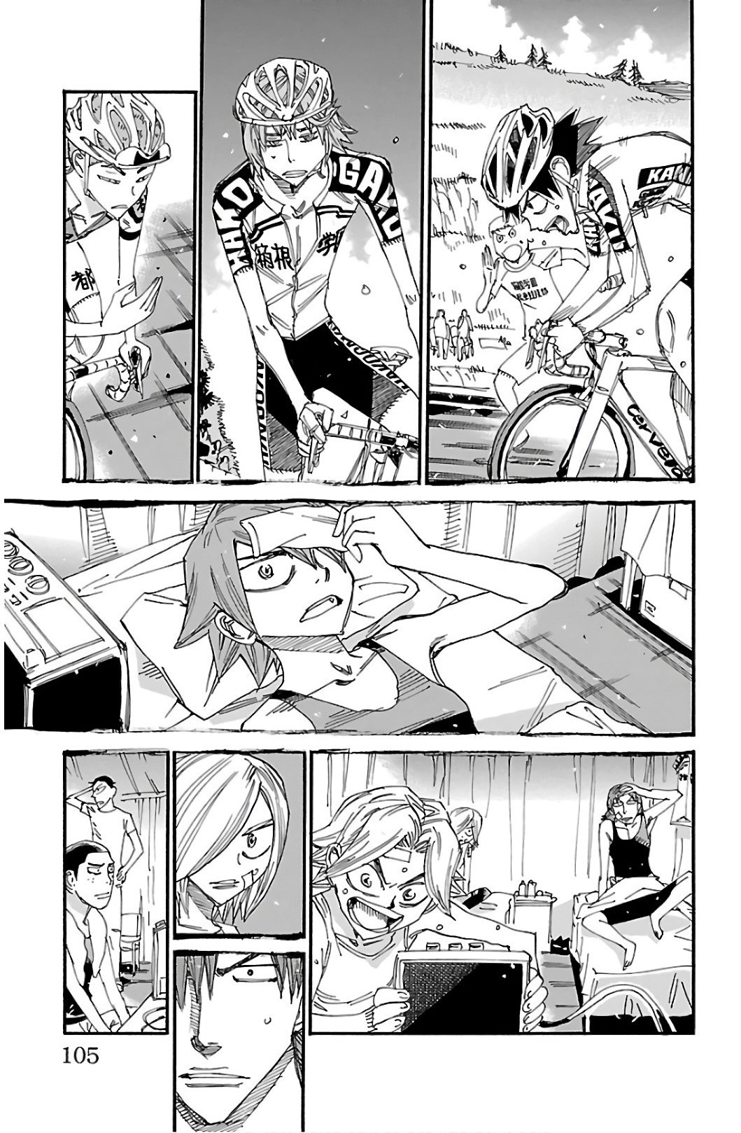 Yowamushi Pedal Capitulo 540: El que alzó su mano al cielo. página 18