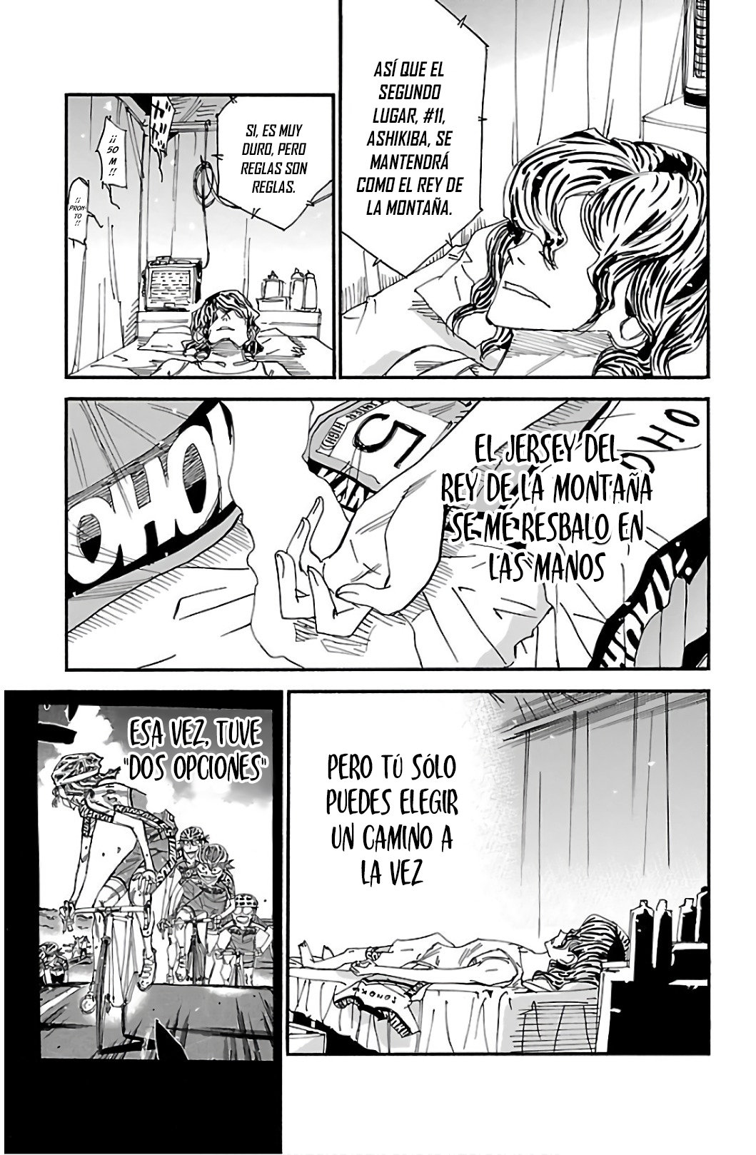 Yowamushi Pedal Capitulo 540: El que alzó su mano al cielo. página 22