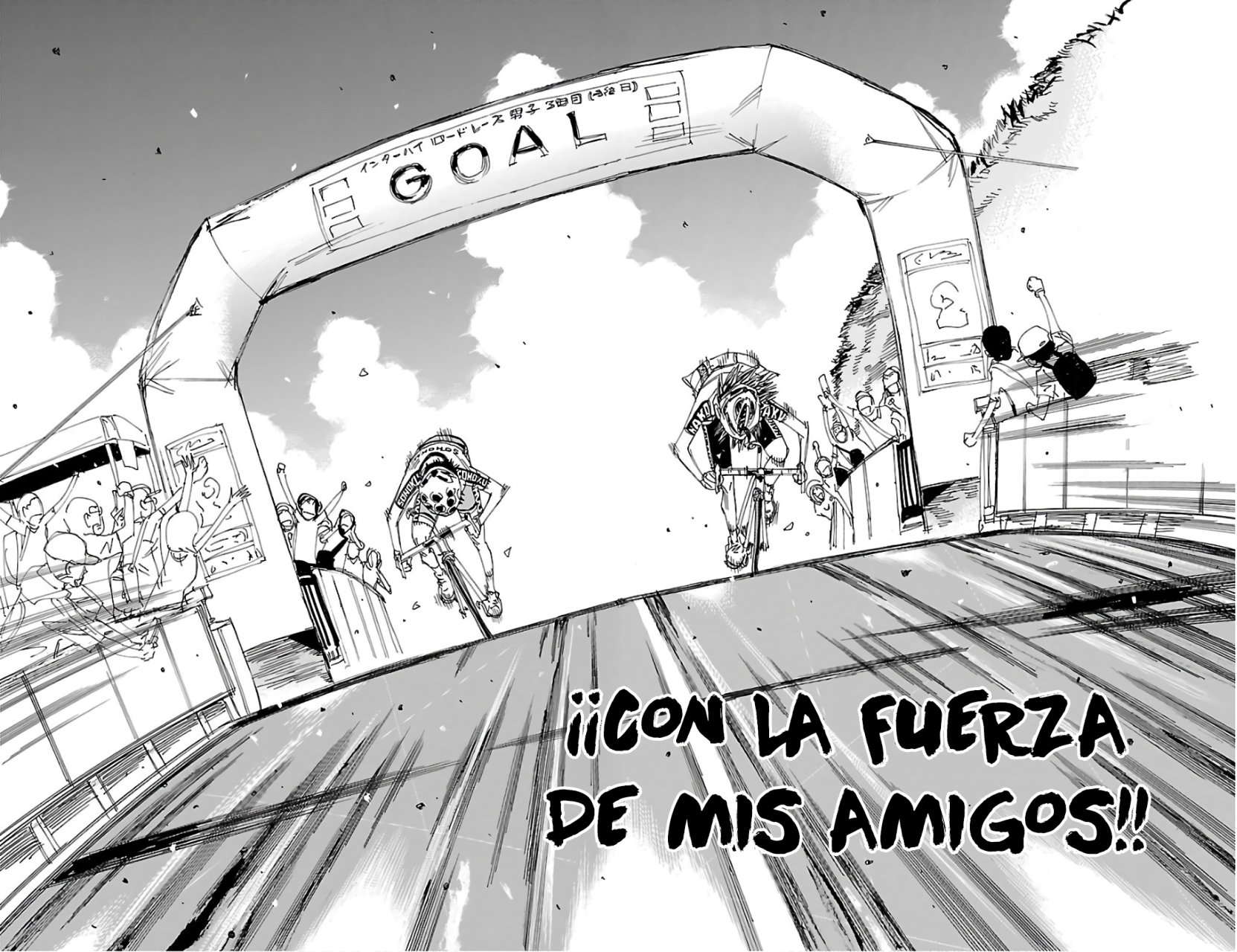 Yowamushi Pedal Capitulo 540: El que alzó su mano al cielo. página 25