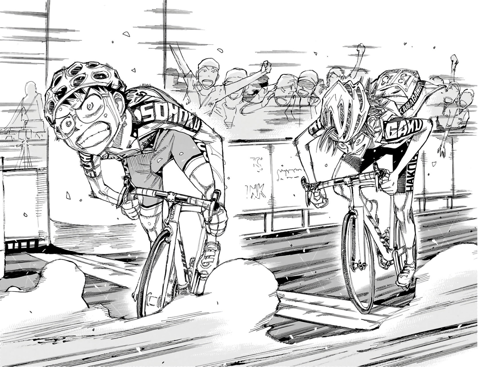 Yowamushi Pedal Capitulo 540: El que alzó su mano al cielo. página 26
