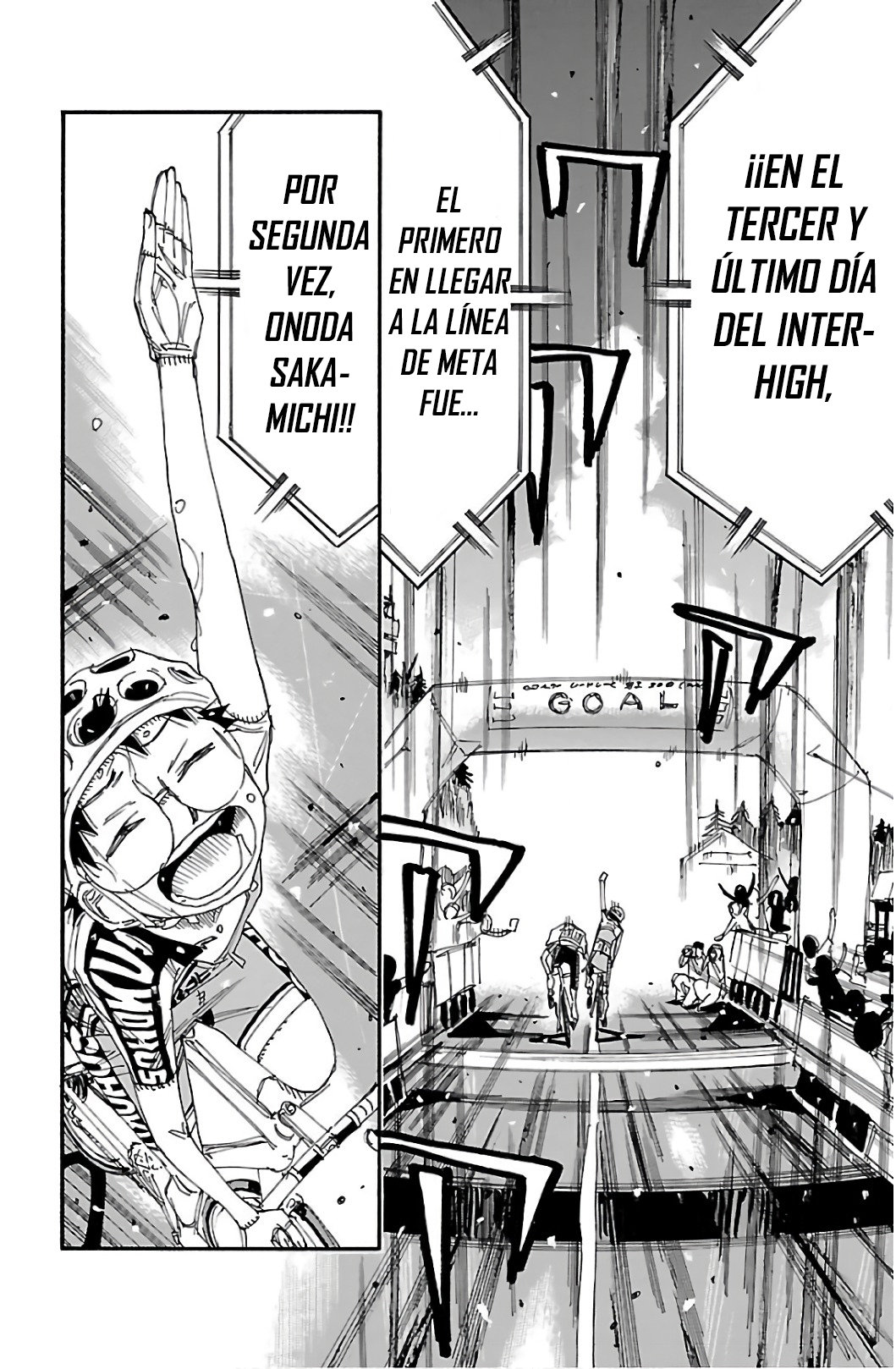 Yowamushi Pedal Capitulo 540: El que alzó su mano al cielo. página 28