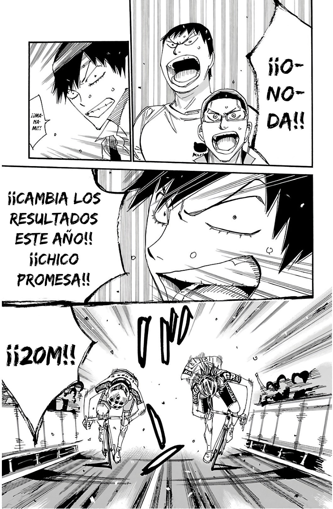Yowamushi Pedal Capitulo 540: El que alzó su mano al cielo. página 8
