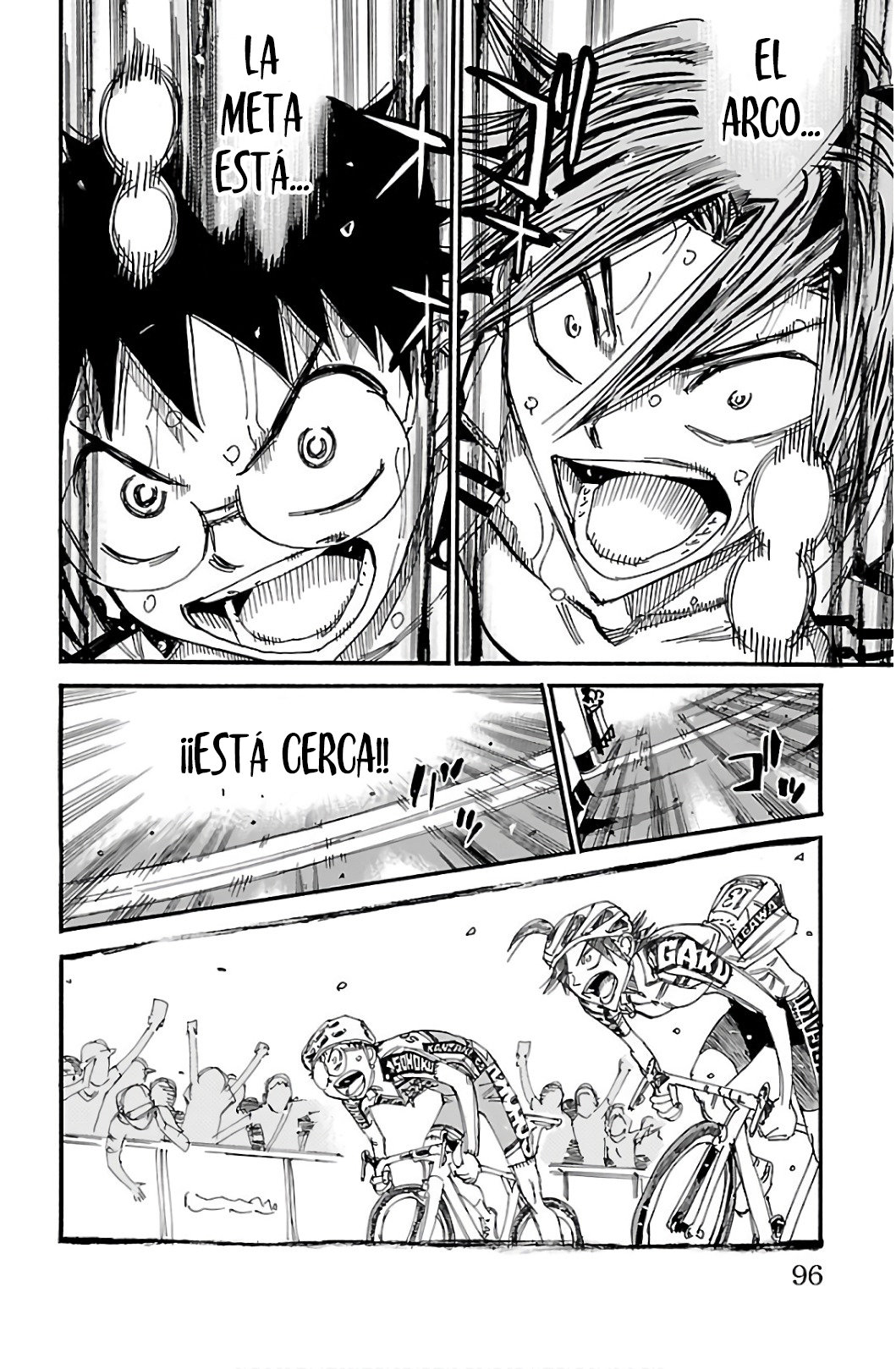 Yowamushi Pedal Capitulo 540: El que alzó su mano al cielo. página 9