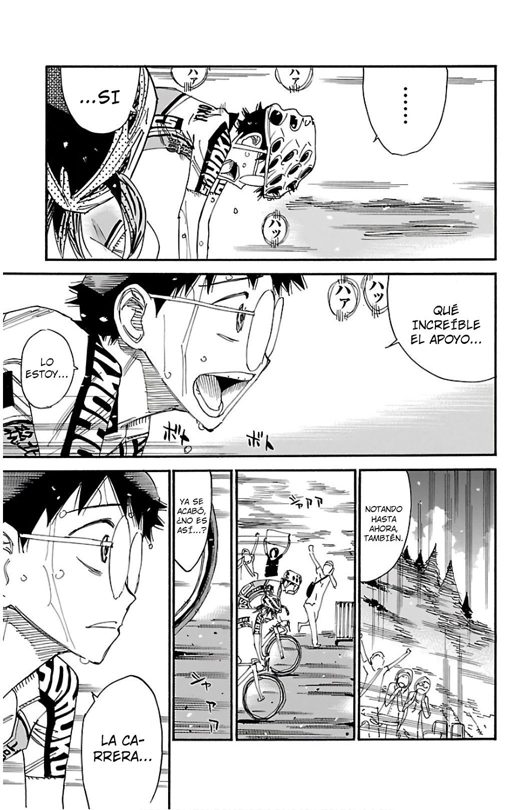 Yowamushi Pedal Capitulo 541: El final de la gran batalla. página 12