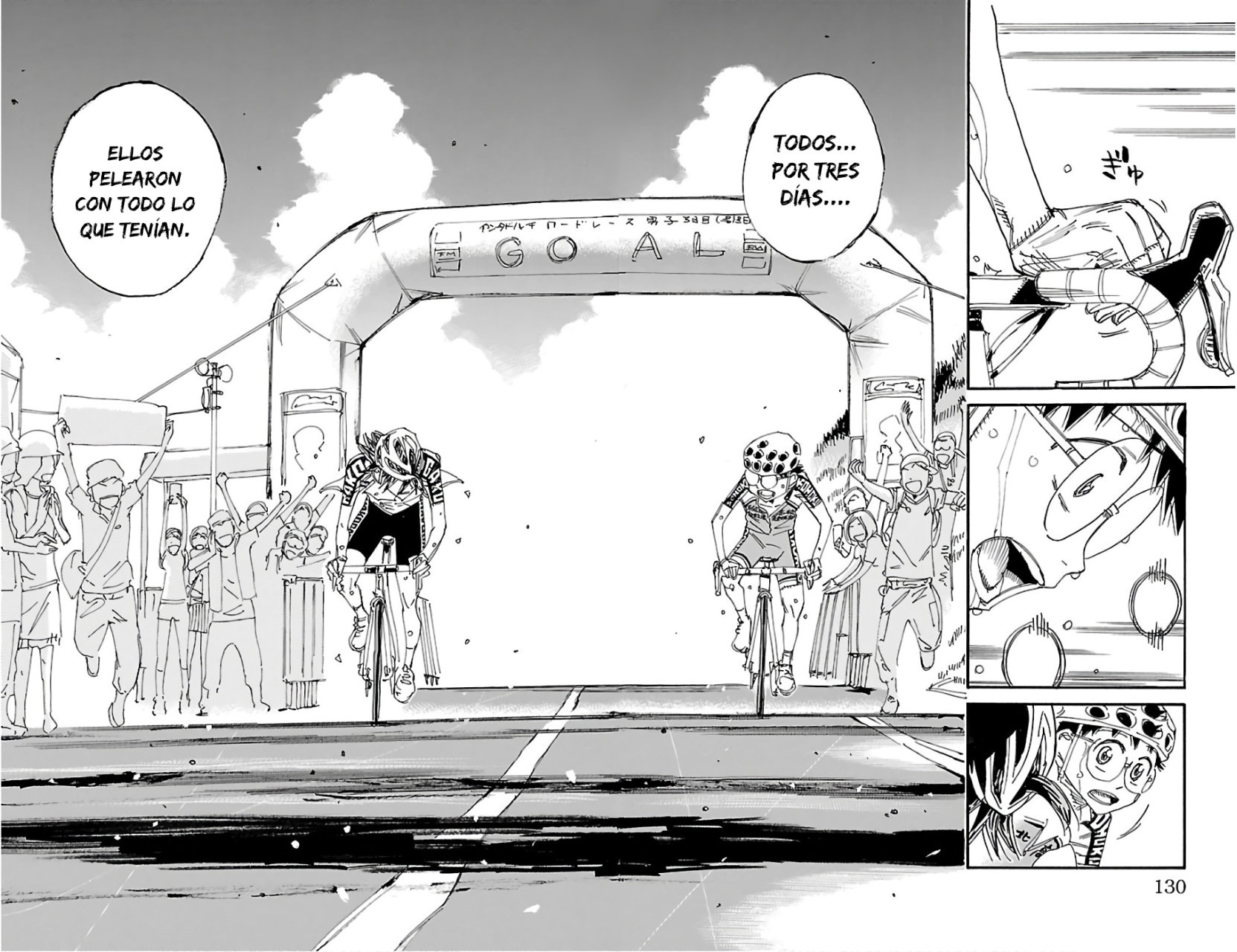 Yowamushi Pedal Capitulo 541: El final de la gran batalla. página 13