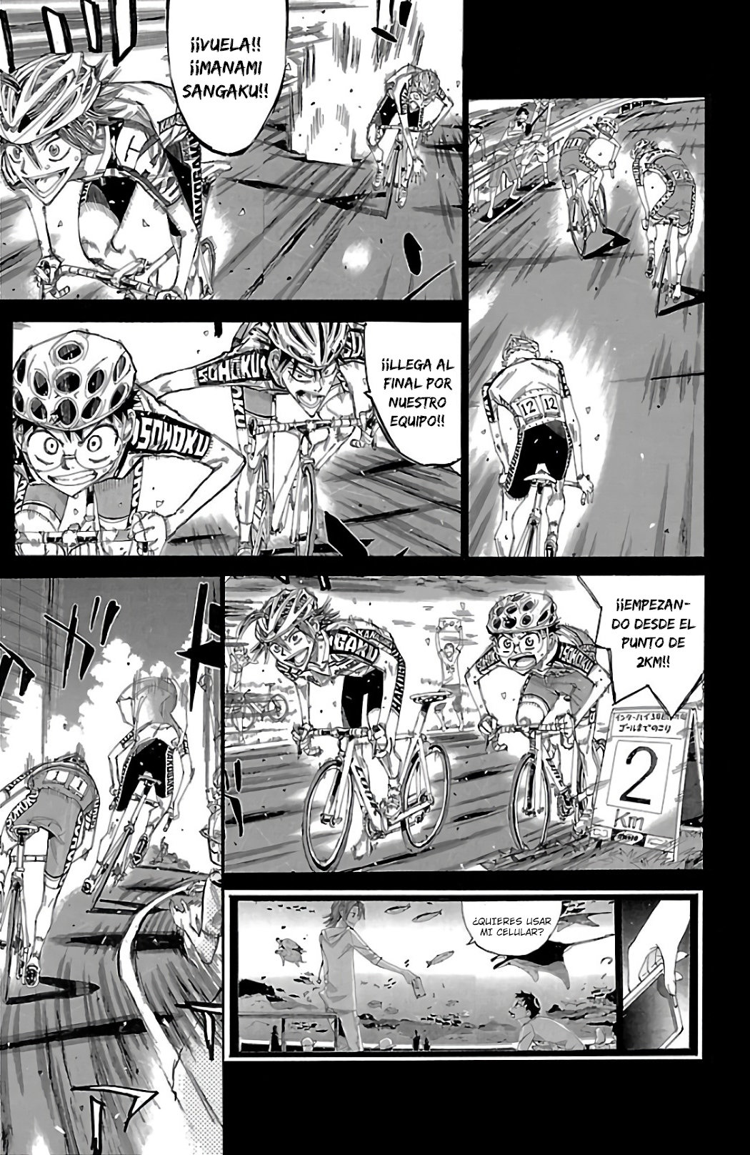 Yowamushi Pedal Capitulo 541: El final de la gran batalla. página 17