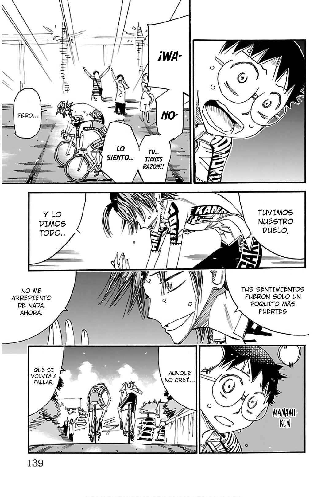 Yowamushi Pedal Capitulo 541: El final de la gran batalla. página 21