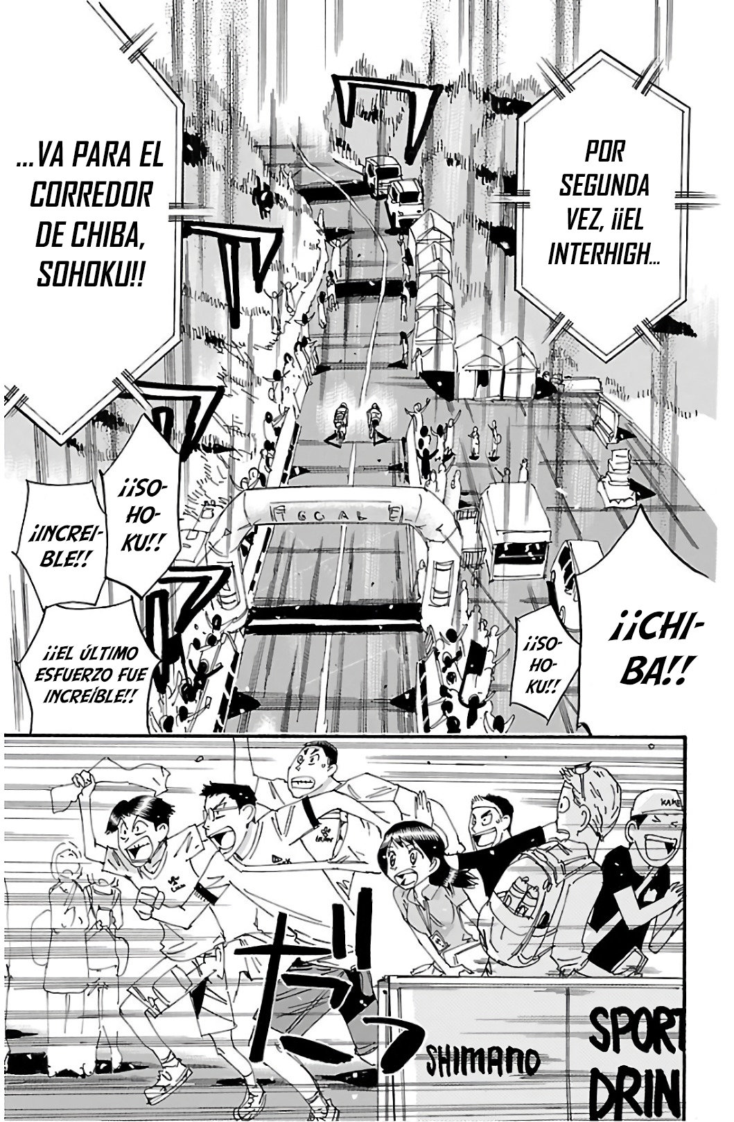 Yowamushi Pedal Capitulo 541: El final de la gran batalla. página 6