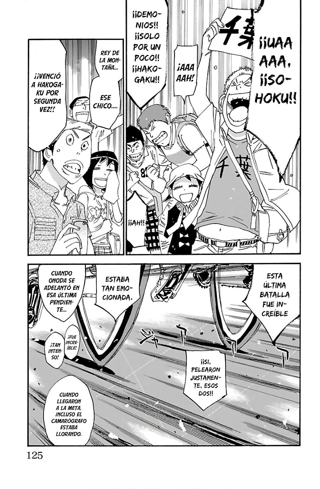 Yowamushi Pedal Capitulo 541: El final de la gran batalla. página 8