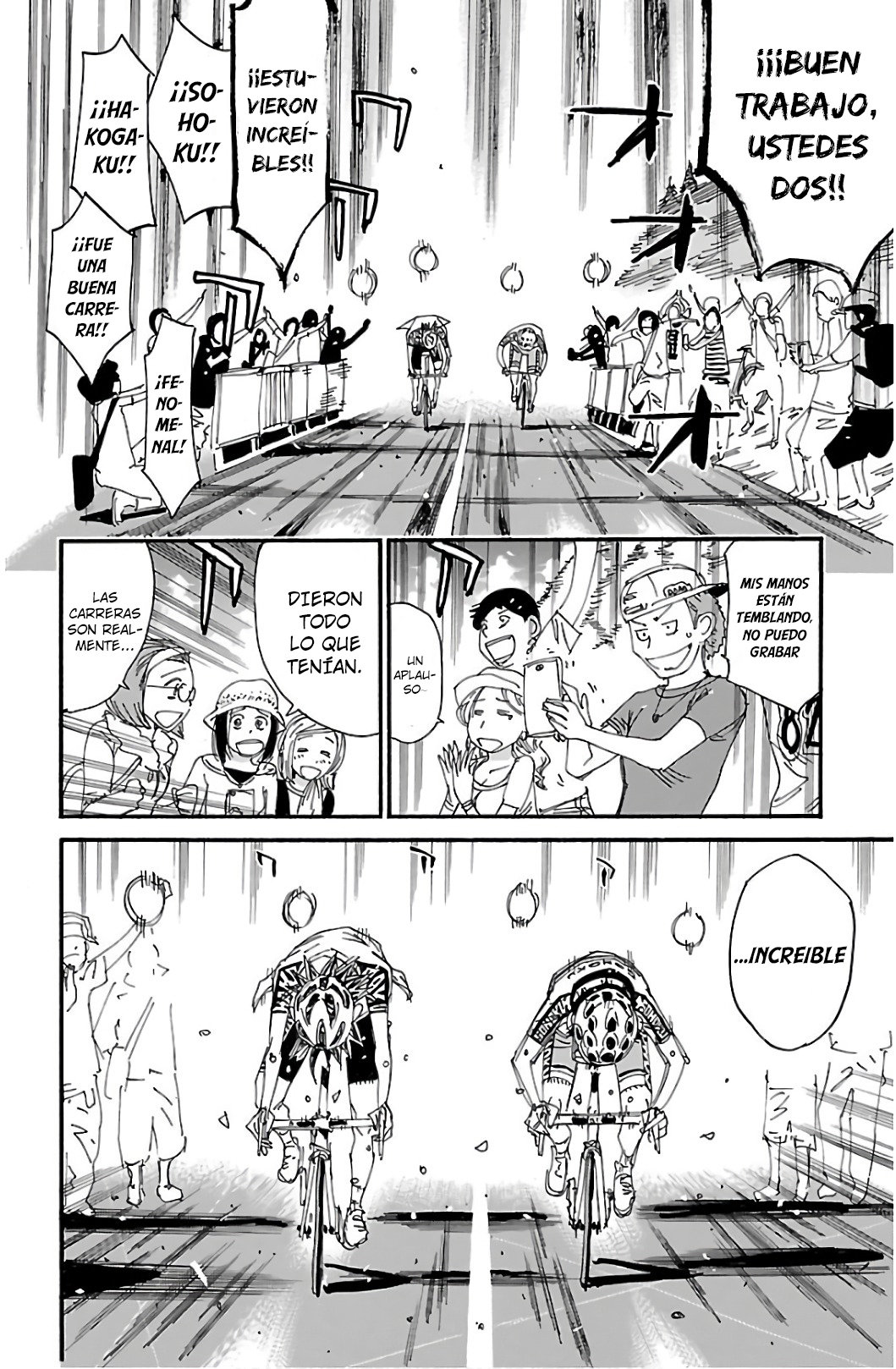 Yowamushi Pedal Capitulo 541: El final de la gran batalla. página 9