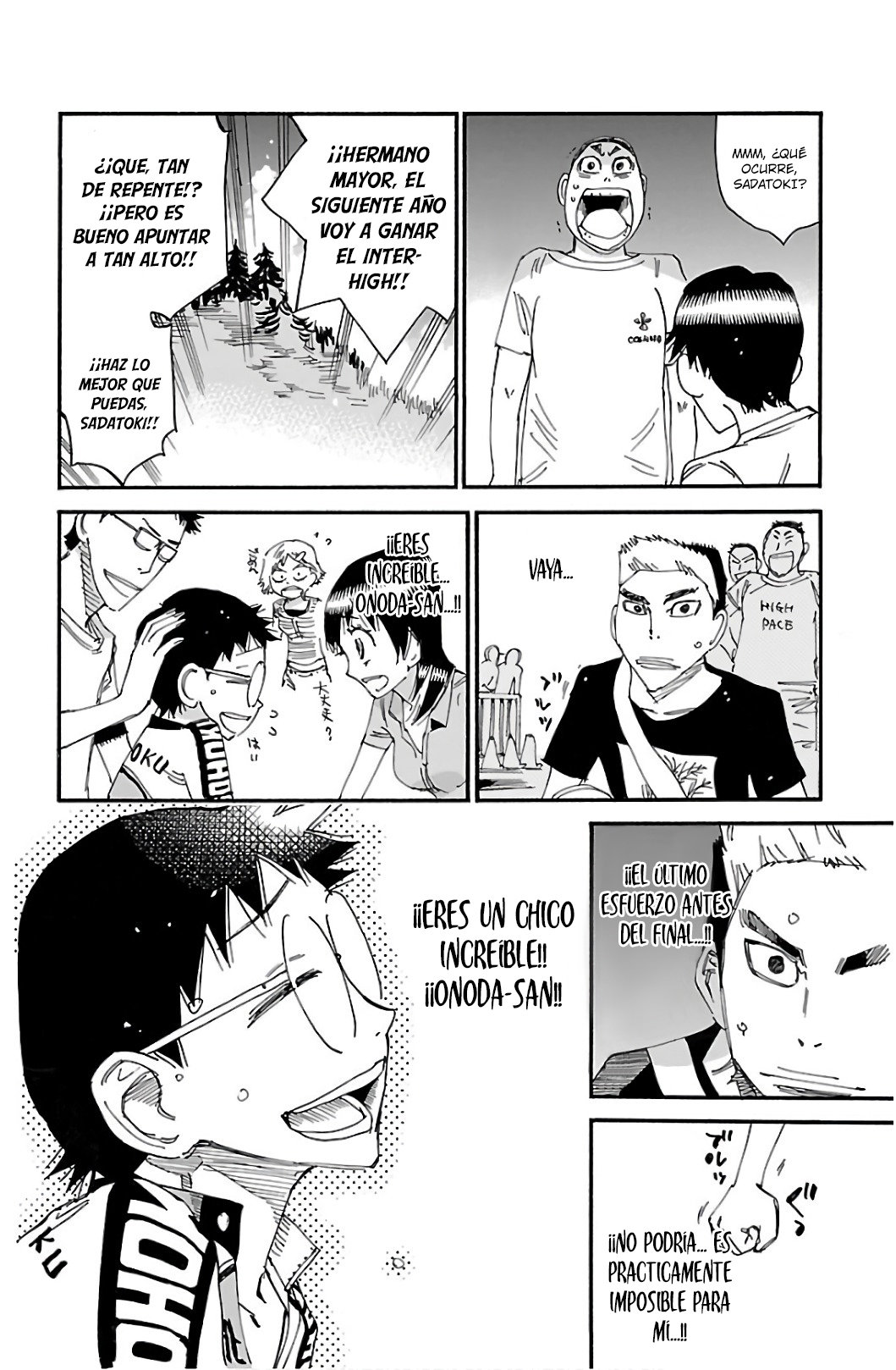 Yowamushi Pedal Capitulo 542: Después del final página 8