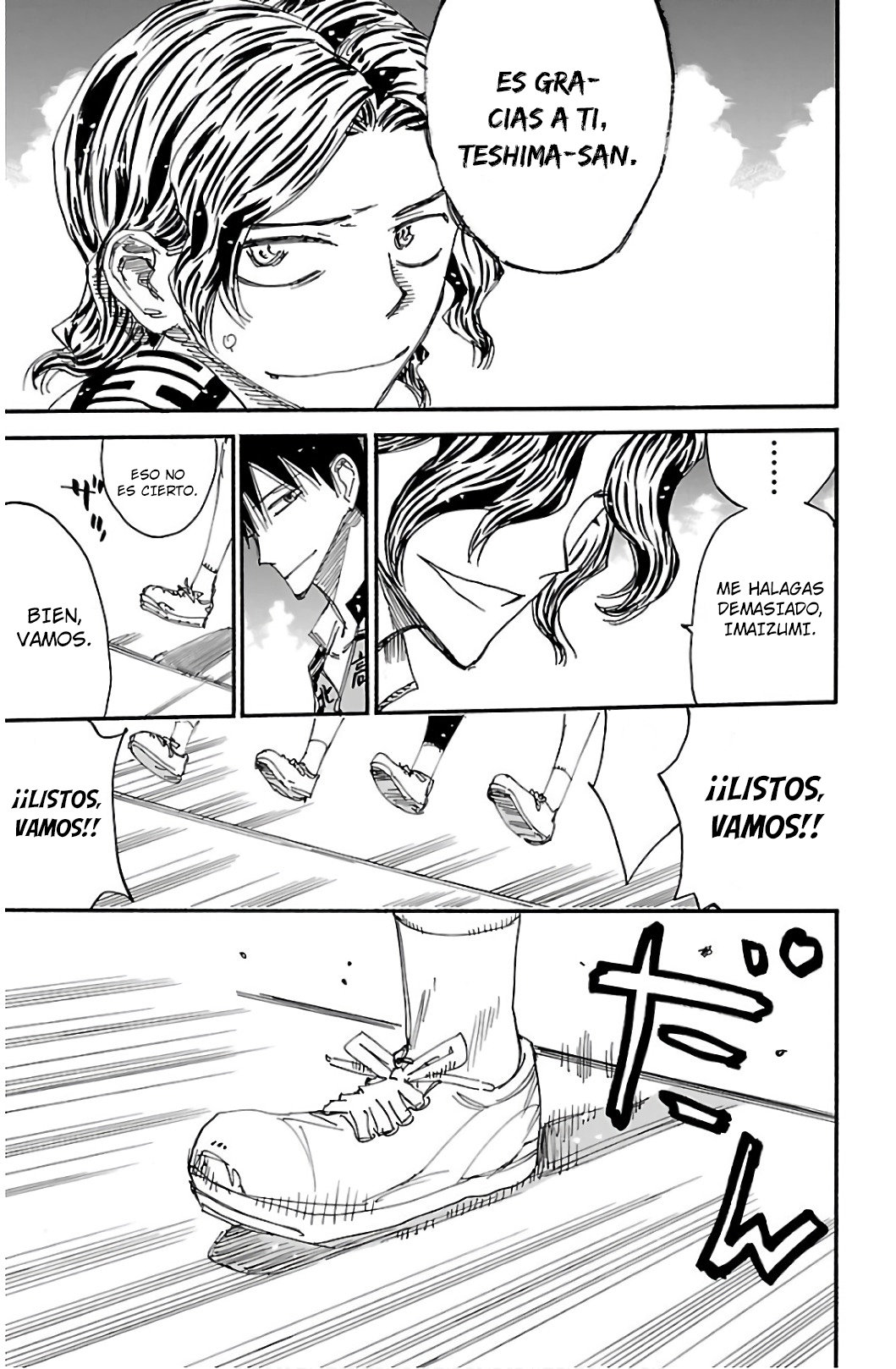 Yowamushi Pedal Capitulo 543: Los 15cm de la ceremonia de premios. página 16