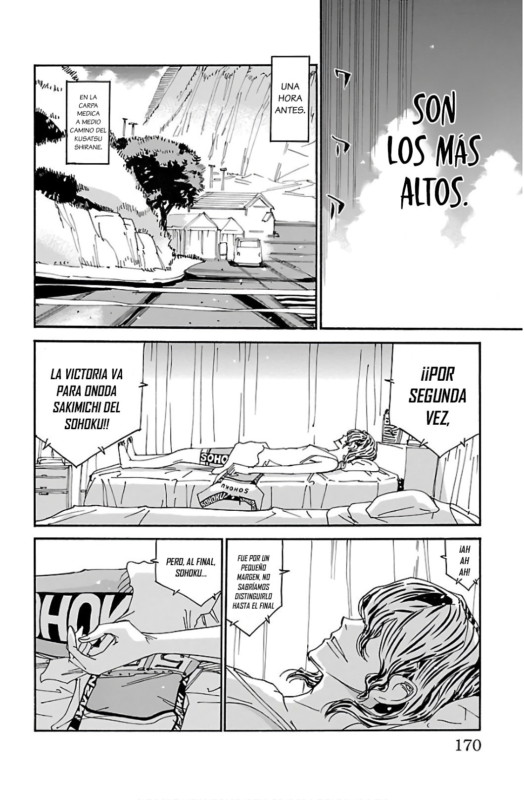 Yowamushi Pedal Capitulo 543: Los 15cm de la ceremonia de premios. página 5