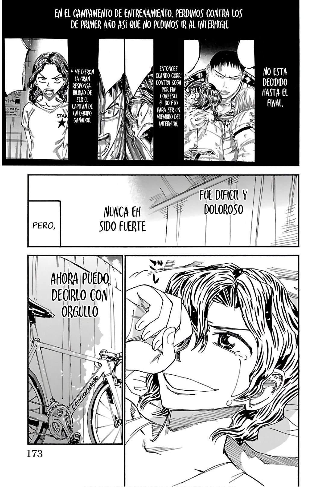 Yowamushi Pedal Capitulo 543: Los 15cm de la ceremonia de premios. página 8