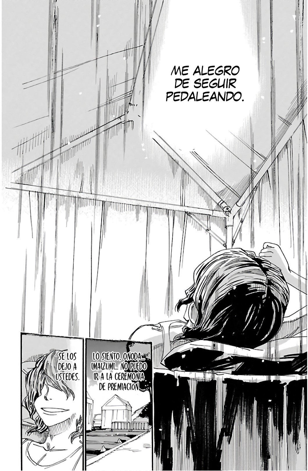 Yowamushi Pedal Capitulo 543: Los 15cm de la ceremonia de premios. página 9