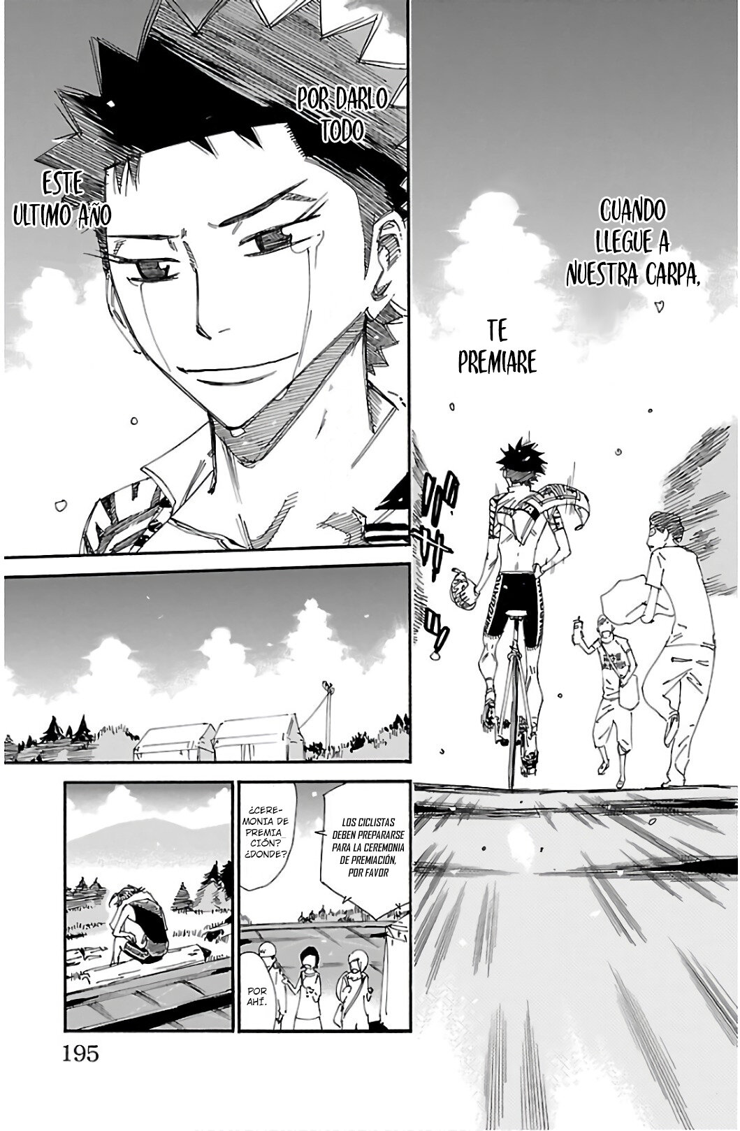 Yowamushi Pedal Capitulo 544: La premiación individual página 10