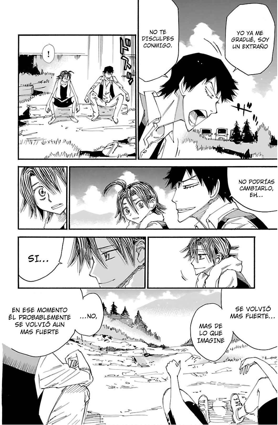 Yowamushi Pedal Capitulo 544: La premiación individual página 12