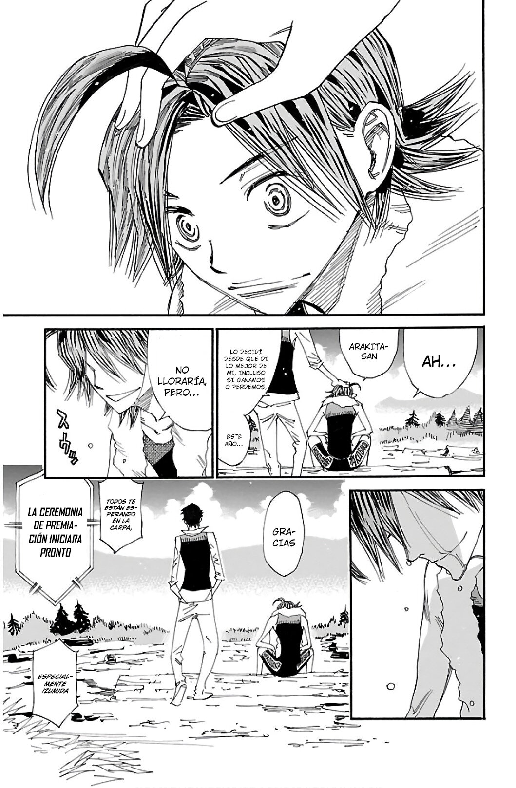 Yowamushi Pedal Capitulo 544: La premiación individual página 15