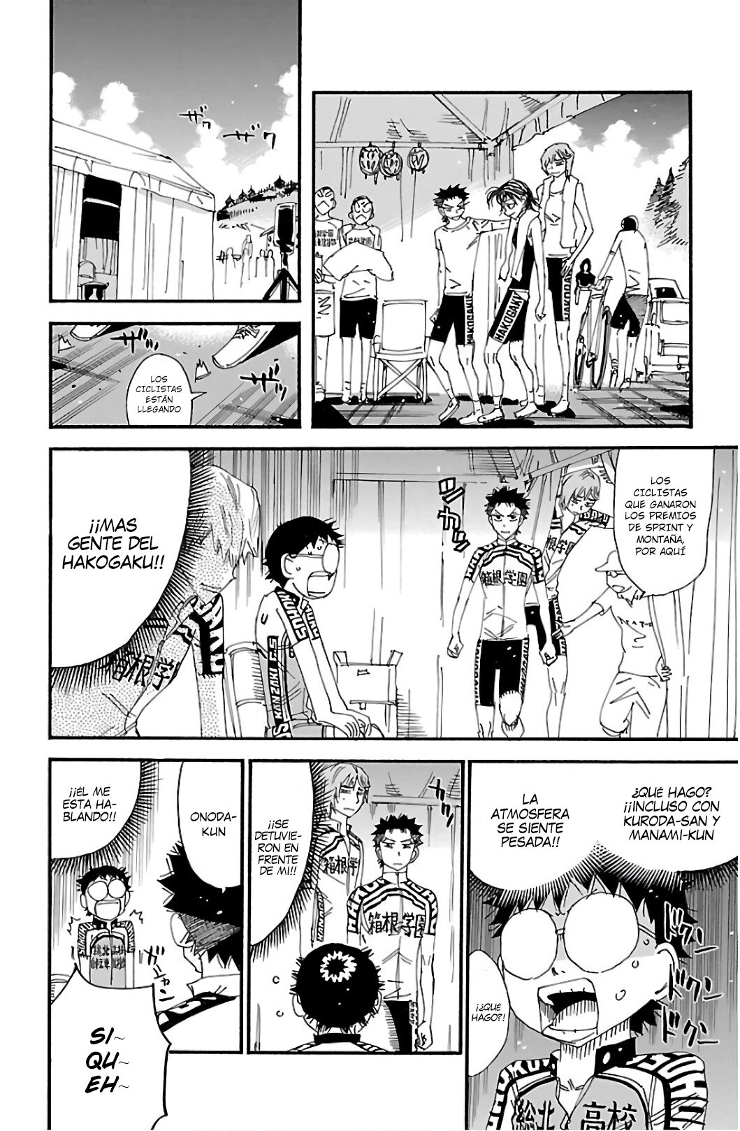 Yowamushi Pedal Capitulo 544: La premiación individual página 16