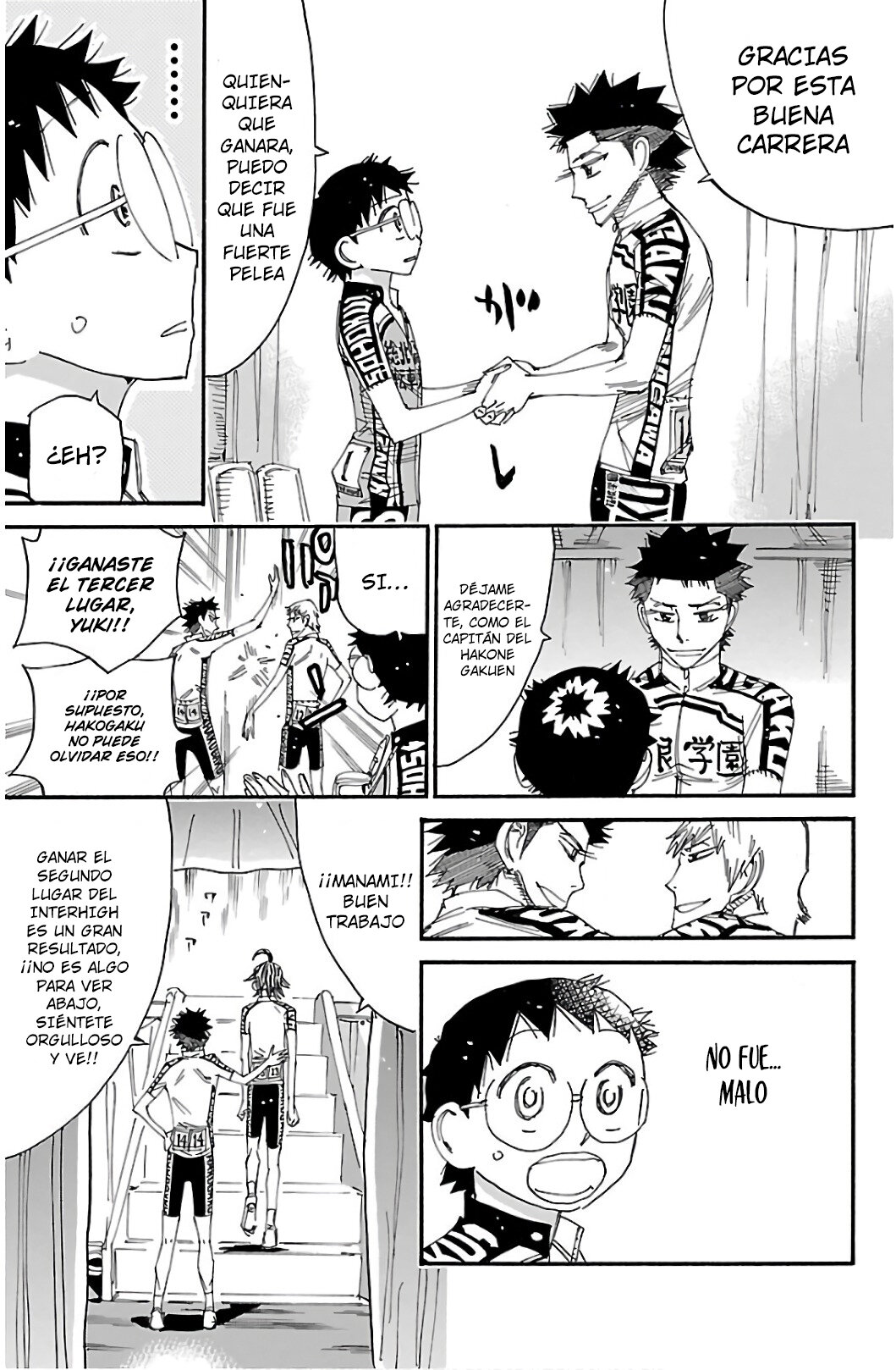 Yowamushi Pedal Capitulo 544: La premiación individual página 17