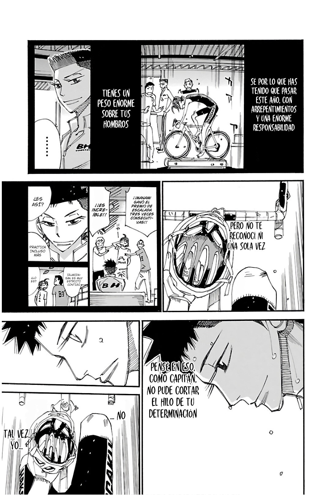 Yowamushi Pedal Capitulo 544: La premiación individual página 8