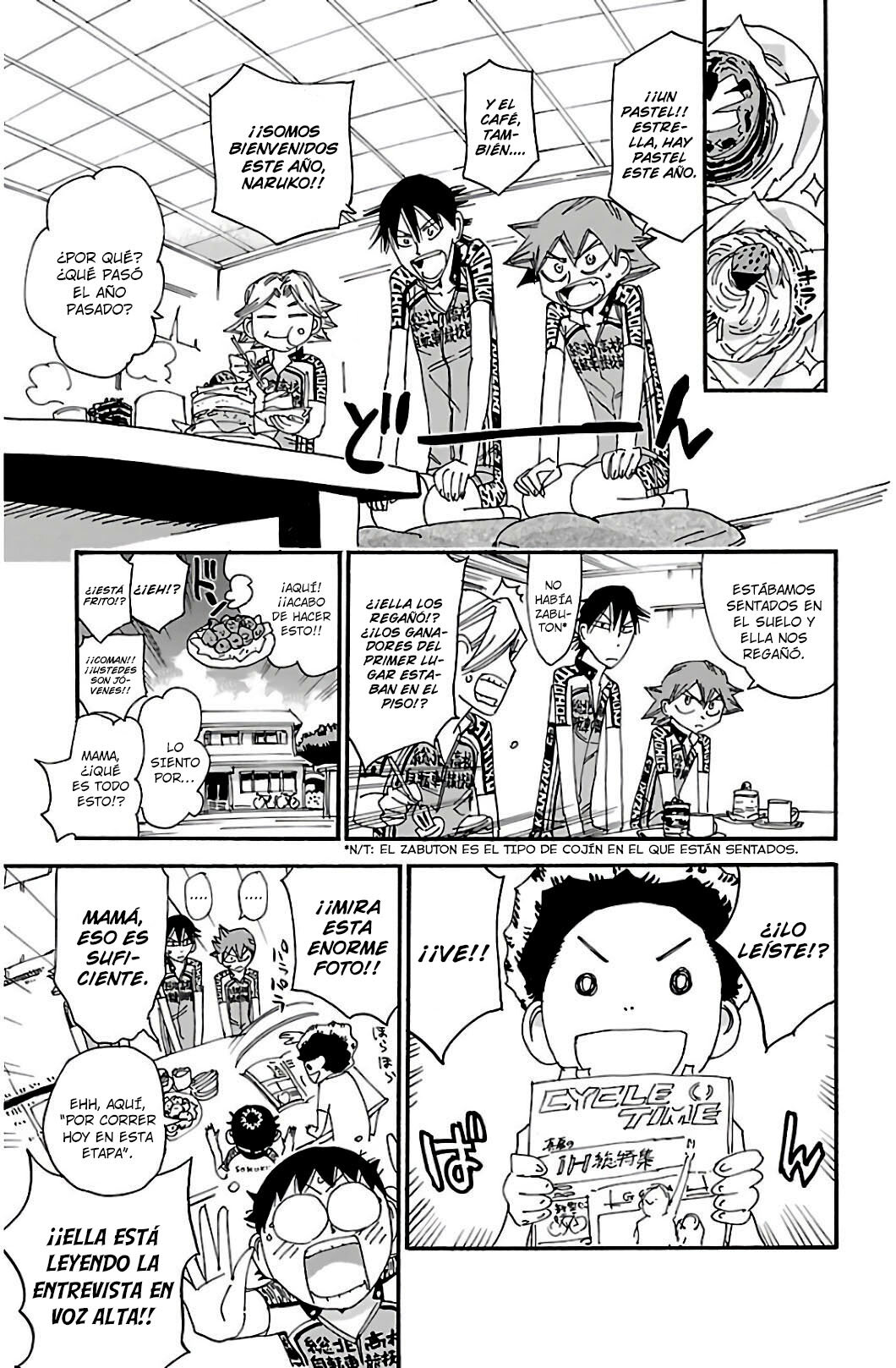 Yowamushi Pedal Capitulo 545: La segunda etapa especial del Interhigh página 10
