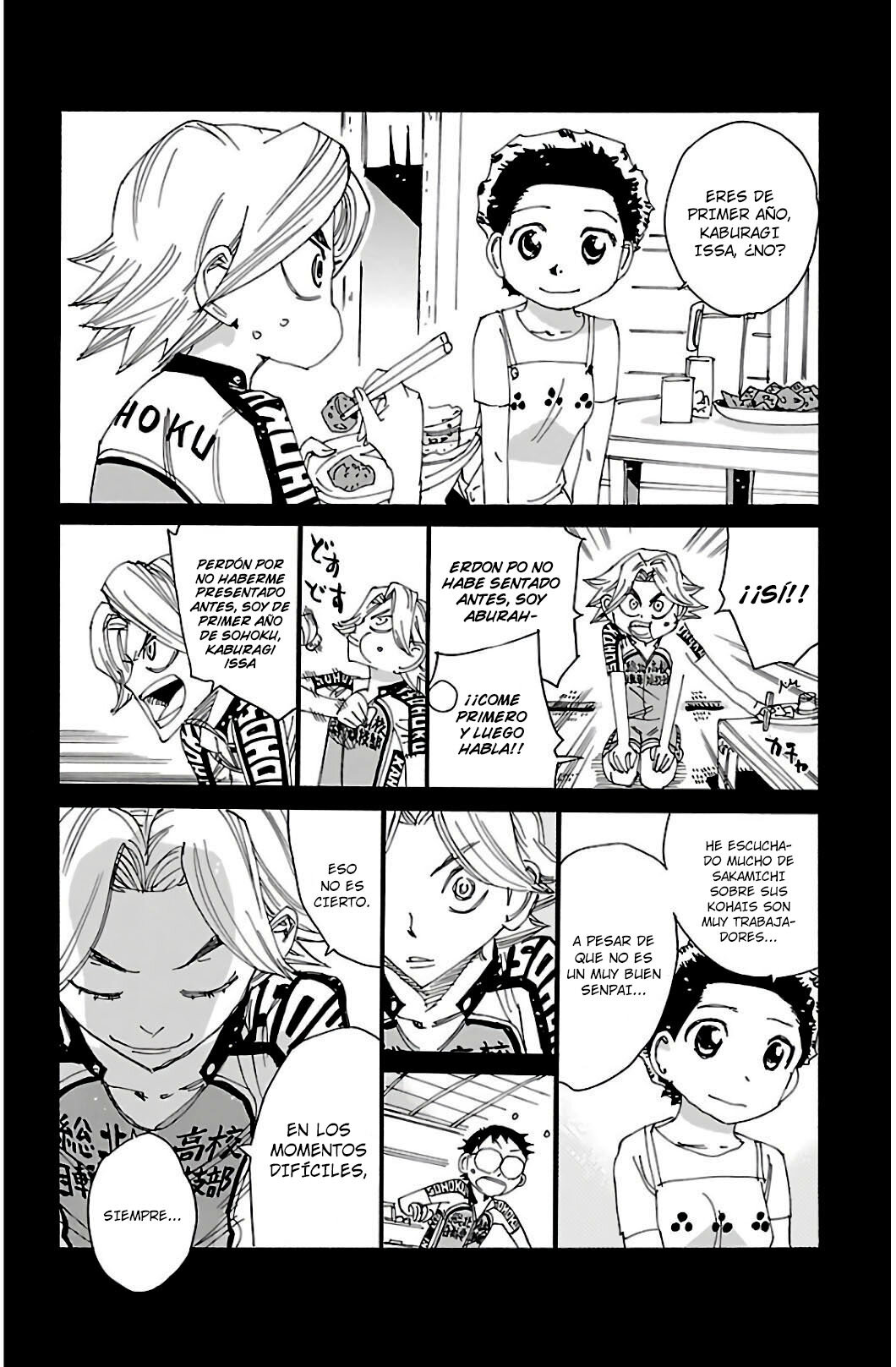 Yowamushi Pedal Capitulo 545: La segunda etapa especial del Interhigh página 13