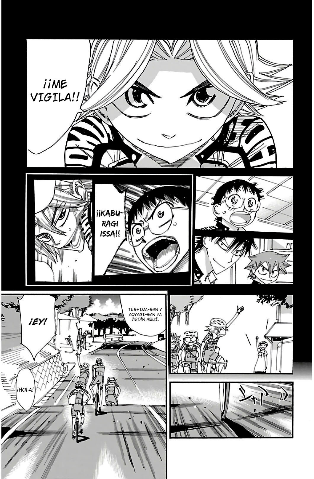 Yowamushi Pedal Capitulo 545: La segunda etapa especial del Interhigh página 14
