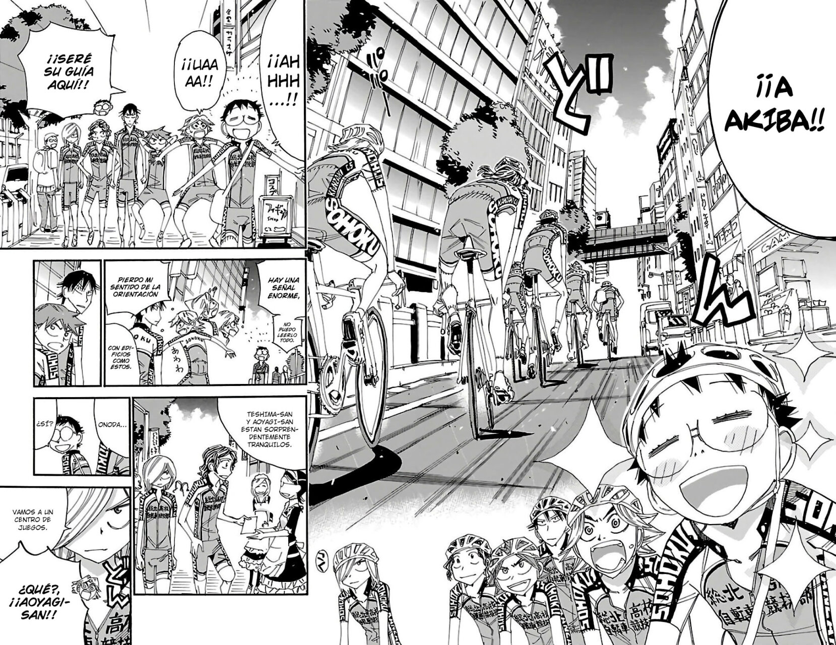 Yowamushi Pedal Capitulo 545: La segunda etapa especial del Interhigh página 17