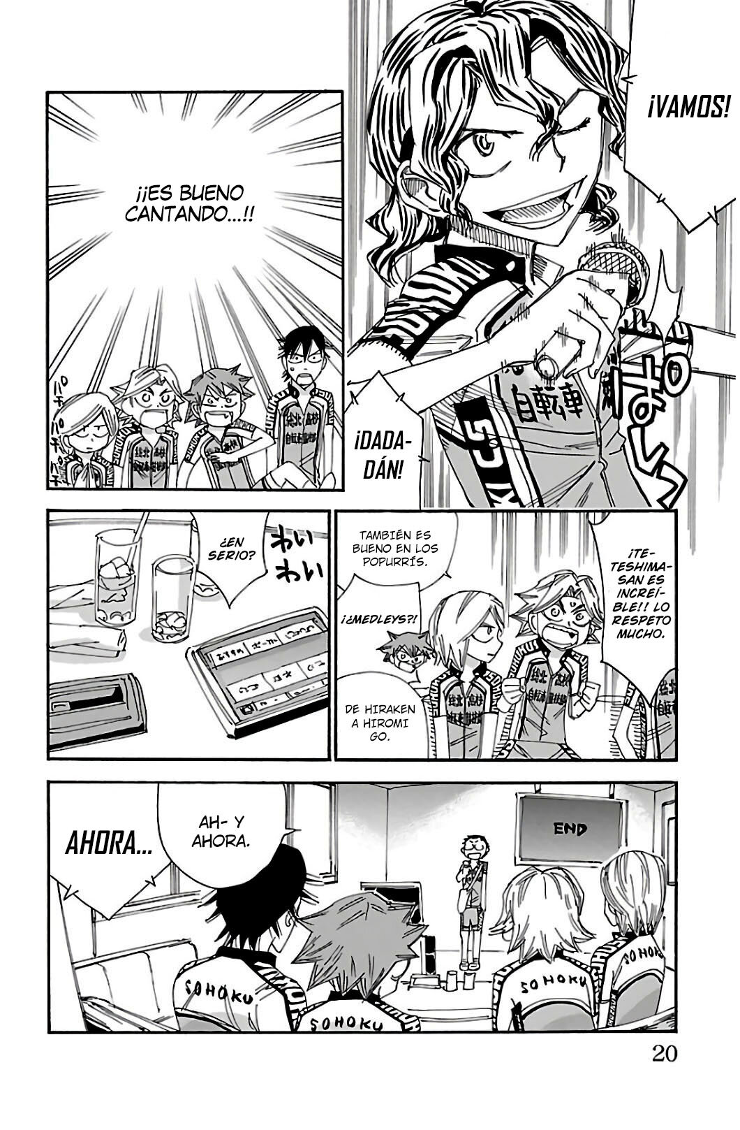 Yowamushi Pedal Capitulo 545: La segunda etapa especial del Interhigh página 20
