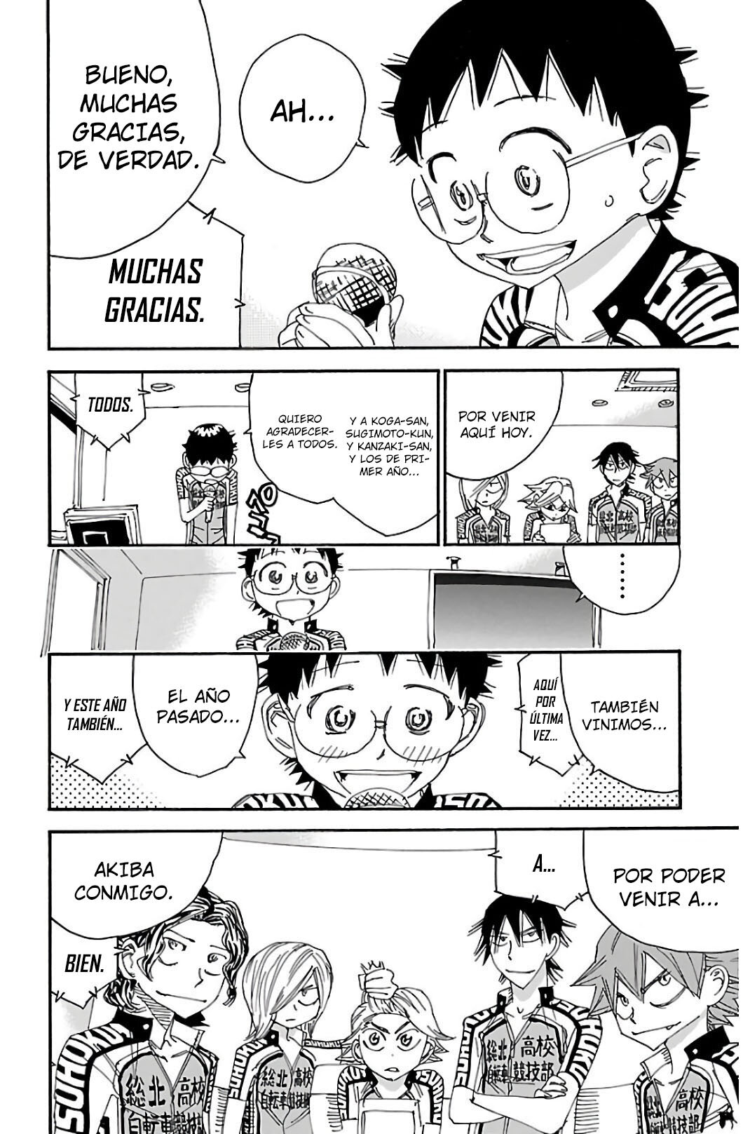 Yowamushi Pedal Capitulo 545: La segunda etapa especial del Interhigh página 22