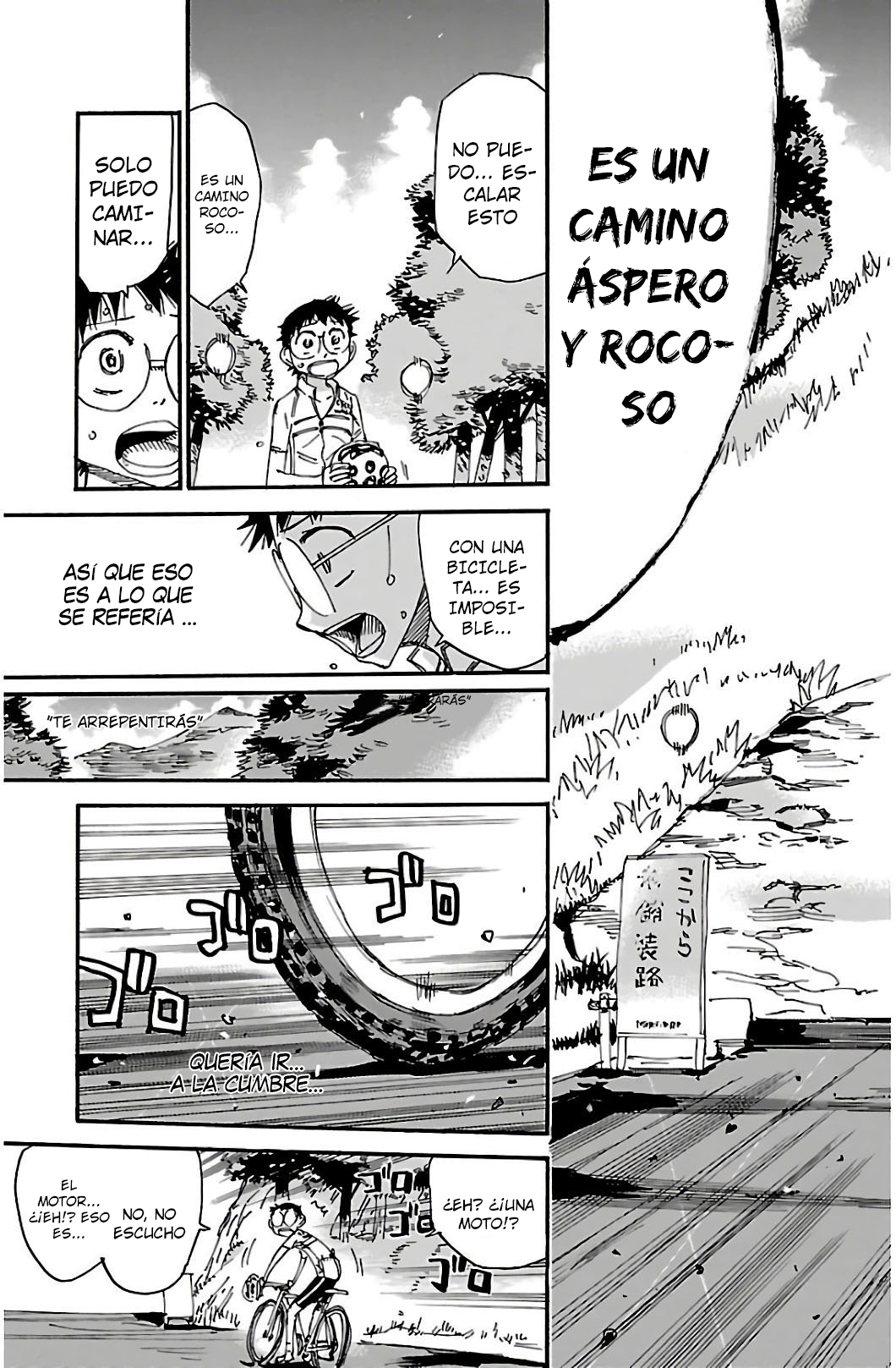 Yowamushi Pedal Capitulo 546: Las vacaciones de verano de Onoda Sakamichi página 23