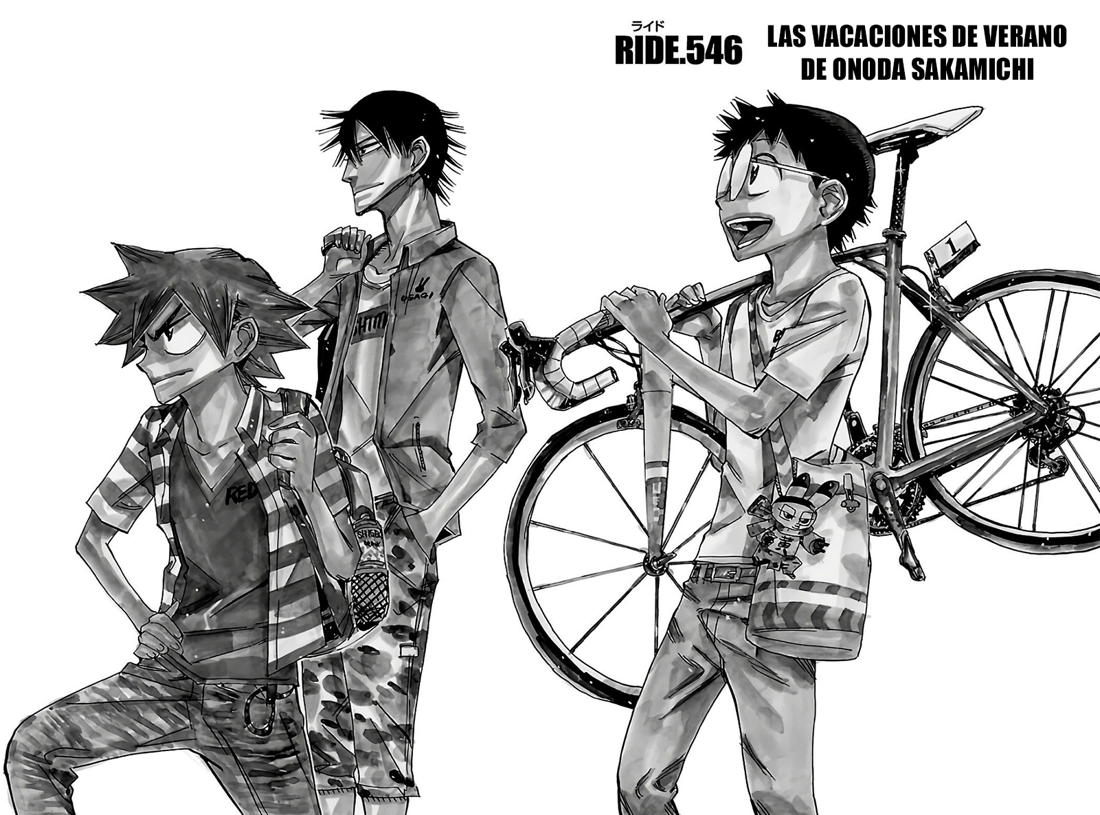 Yowamushi Pedal Capitulo 546: Las vacaciones de verano de Onoda Sakamichi página 4