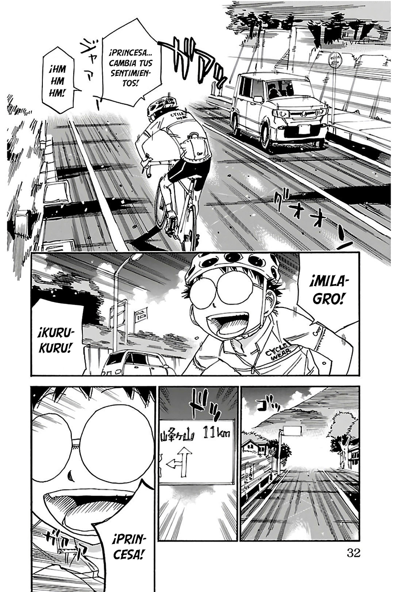 Yowamushi Pedal Capitulo 546: Las vacaciones de verano de Onoda Sakamichi página 7