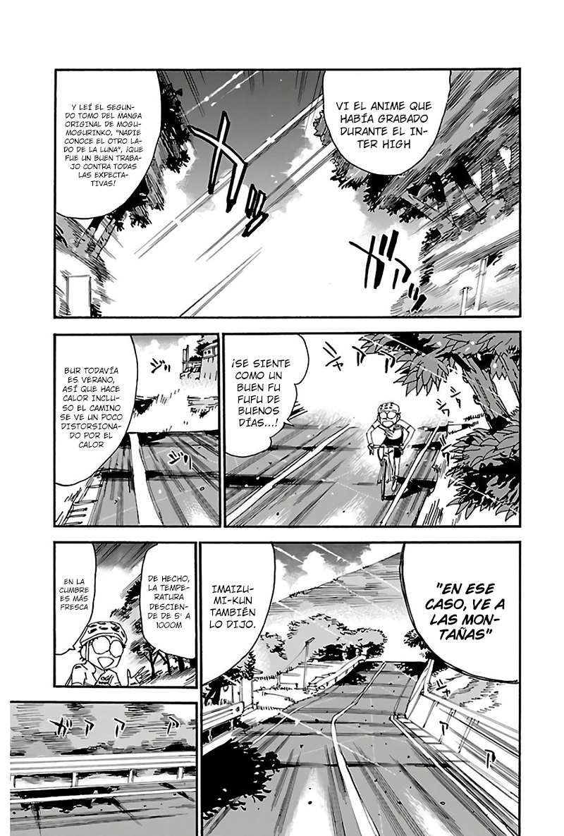 Yowamushi Pedal Capitulo 546: Las vacaciones de verano de Onoda Sakamichi página 8