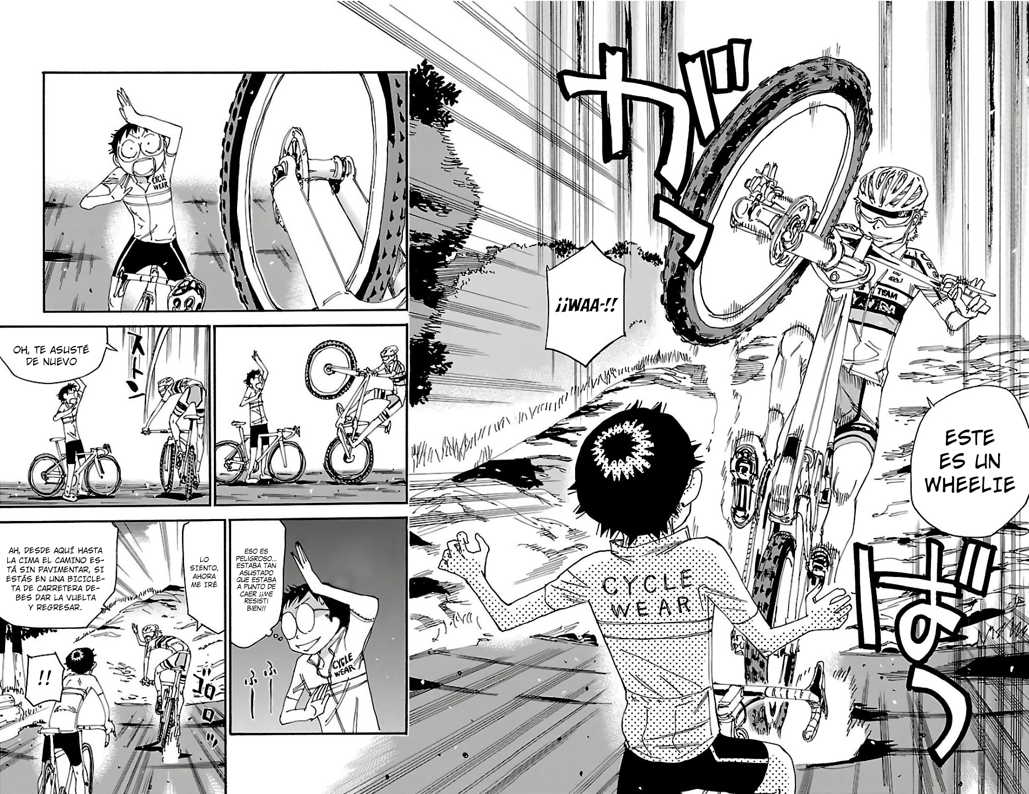 Yowamushi Pedal Capitulo 547: Reunión de vacaciones de verano página 15