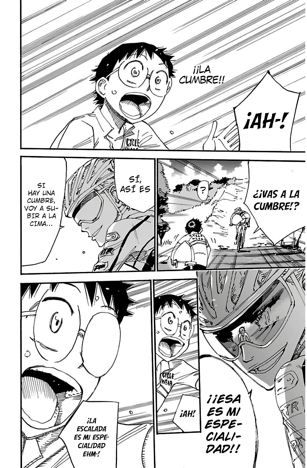 Yowamushi Pedal Capitulo 547: Reunión de vacaciones de verano página 16