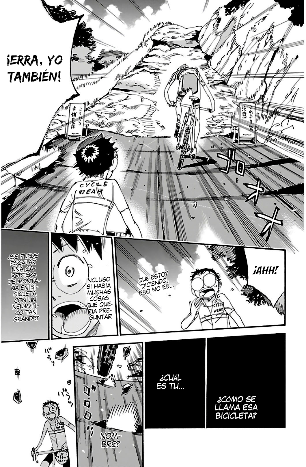 Yowamushi Pedal Capitulo 547: Reunión de vacaciones de verano página 17